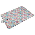 60" x 78" Foldable Waterproof Picnic Blanket with Strap