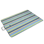 60" x 78" Foldable Waterproof Picnic Blanket with Strap