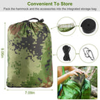 600lbs Load 2 Persons Hammock with Mosquito Net