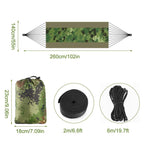 600lbs Load 2 Persons Hammock with Mosquito Net