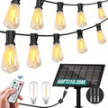 60FT Solar String Lights With USB Port & Remote Control