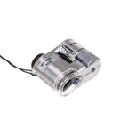 60X Handheld Magnifying Glass Mini Pocket Microscope