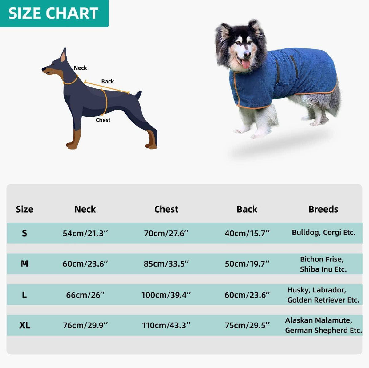 Bath Robe for Dogs