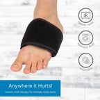 NatraCure Cold Therapy Wrap (Regular) with 14" Strap - 2 Pack