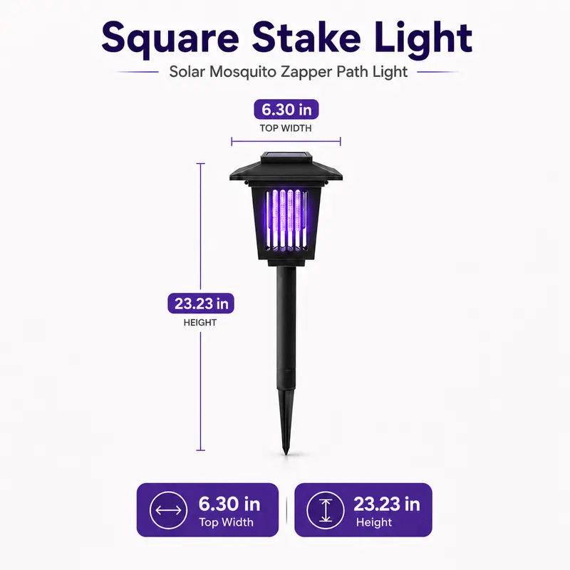 Solar Mosquito Zapper Path Light
