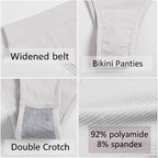 Talmont Seamless Ribbed Bra & Panty Set – Soft, Stretchy Lounge Lingerie with Removable Pads