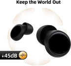 Reusable Noise Cancelling Ear Plugs For Sleeping Focus And Travel