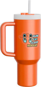Running Sticker Pack – 34 Motivational Vinyl Stickers for Runners & Water Bottles | BLAUBECK