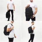 Talmont Travel Backpack for Laptop Water Resistant Bookbag Computer Bag Gifts for Men & Women Fits 15.6 Inch Notebook