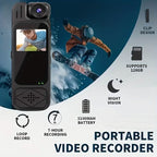 Premium Portable Body Camera Recorder – HD, SD Card Compatible