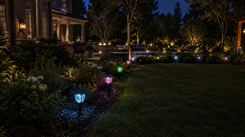 Solar Garden Lantern Lights