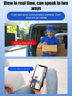 Portable Indoor Security Camera for Home Safety & Monitoring