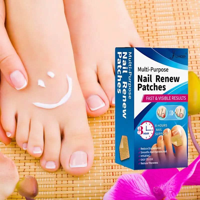 64-Pieces: Extra Strength Toenail Treatment Nail Repair Patches