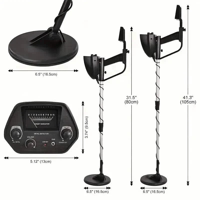Handheld Metal Detector – High-Sensitivity Treasure Finder for Beach & Outdoors