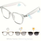2025 Wireless Smart Glasses – Auto-Dimming, Touch Control, Hands-Free Audio