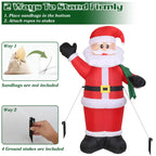 6.4ft Inflatable Christmas Giant Santa Claus