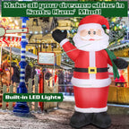 6.4ft Inflatable Christmas Giant Santa Claus