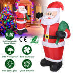 6.4ft Inflatable Christmas Giant Santa Claus