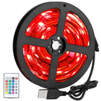 6.56ft TV LED Backlight RGB Strip Light USB Monitor Lighting