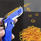 Foldable Metal Rubber Band Launcher Toy Keychain