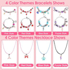 66-Pieces: Charm Bracelet Making Kit