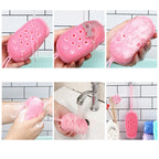 Silicone Body Scrubber with Soap Dispenser