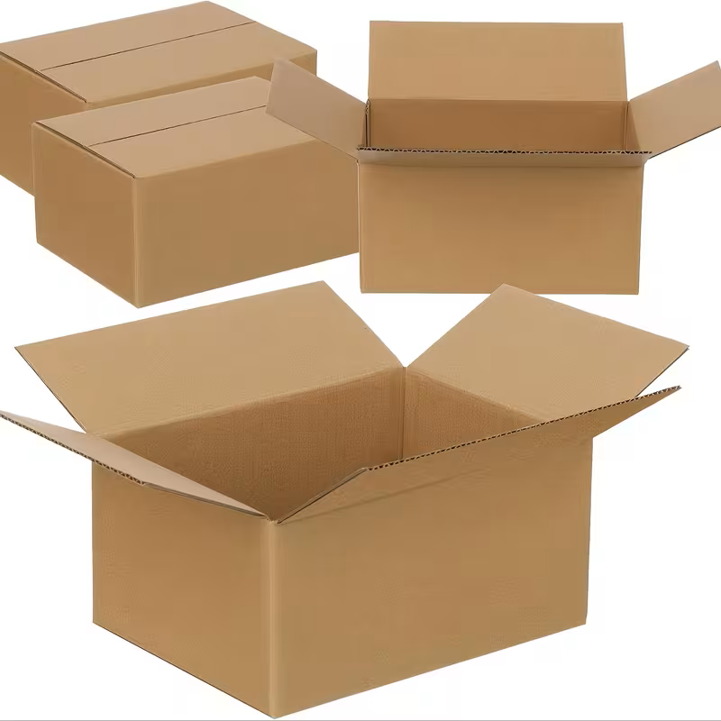 Multi Size/Pack - Corrugated Cardboard Packing Shipping Mailing Moving Boxes
