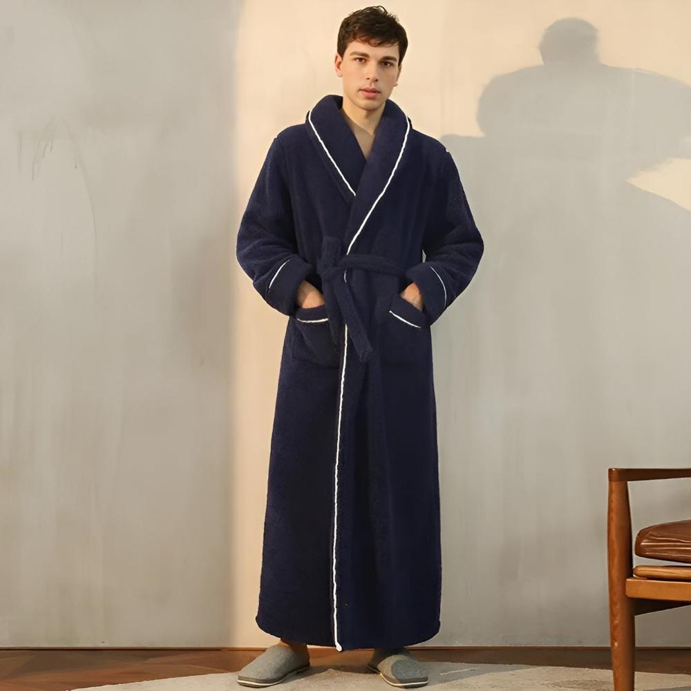 Dressing gown with Belt and Pockets