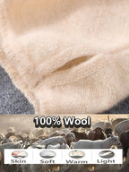 Merino Wool Face Mask and Winter Scarf
