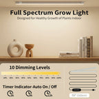 5-Tier Metal Display Shelf with LED Lights