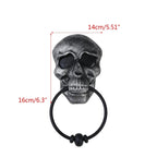Skeleton Head Door Knocker Halloween Decoration