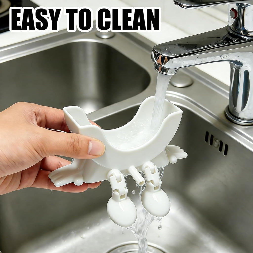 Cute Hanging Sponge Holder with Drainage,3D Printed Kitchen Funny Sponge Stand for Sink
