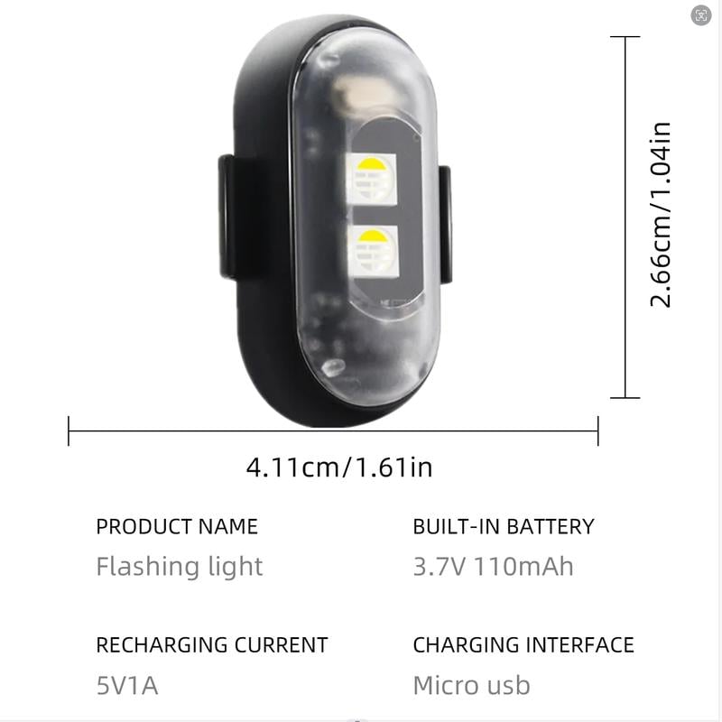 Wireless RGB Car LED Strobe Lights – Colorful Interior Atmosphere Lighting