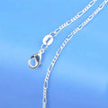 Exquisite Copper Necklace Chain, 16–30in Adjustable, 925 Silver Plated