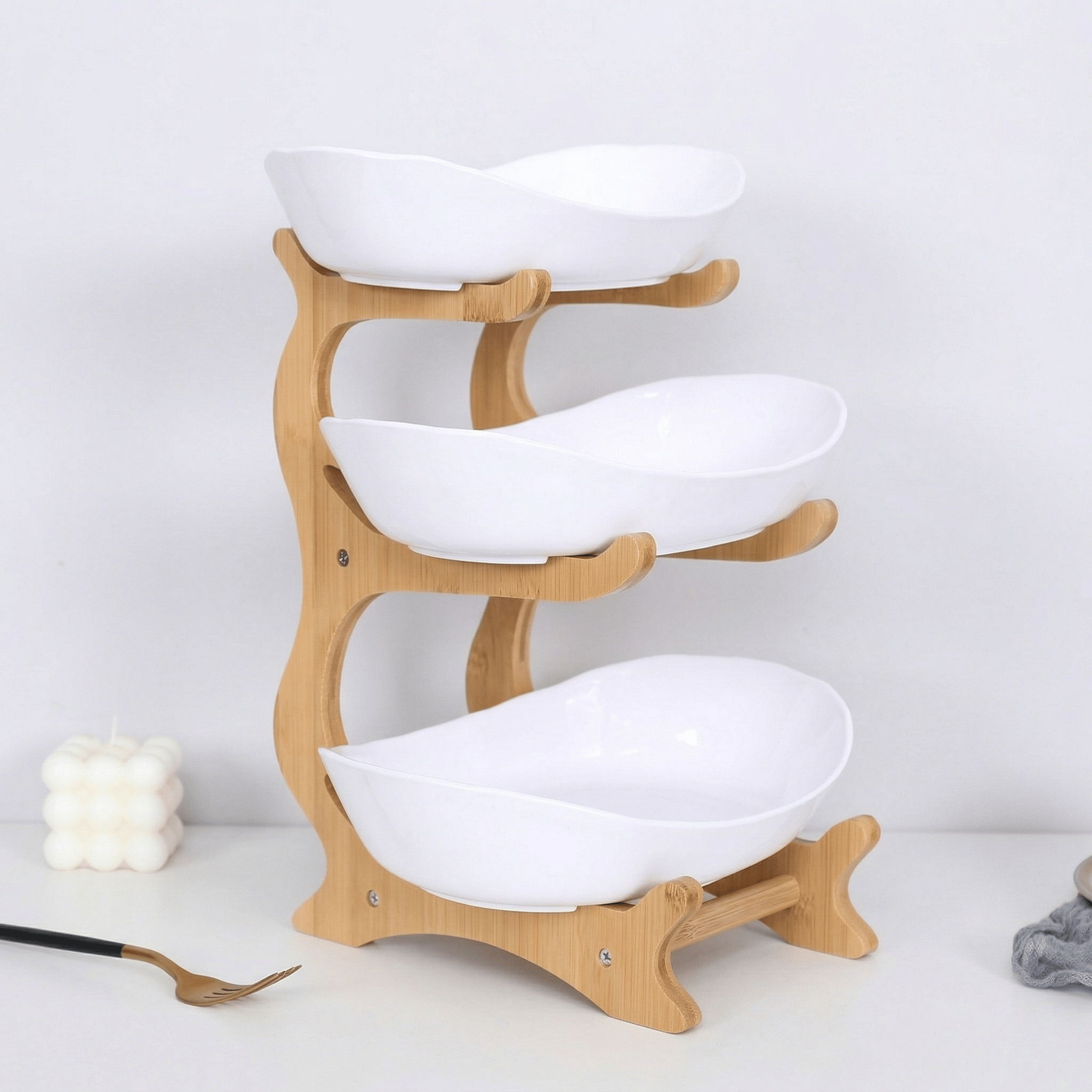 Practical Countertop Organizer for Daily Household Storage