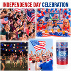 4th of July Glitter StickRed, White & Blue Body & Hair Sparkle