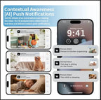 3MP Smart Home Security Camera – Night Vision, Two-Way Audio, Motion Detection, Alexa Compatible