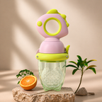Baby Fruit Feeder with Silicone Teether