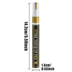 Golden Tombstone Marker Pen for Restoring Faded Grave Inscriptions