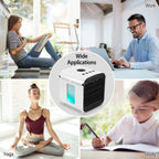 7-Color Change Portable Mini Air Conditioner Cooling Fan