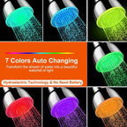 7 Color Changing LED Shower Head