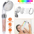 7 Color Changing Light Handheld Shower Head