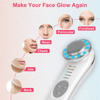 7-in-1 Facial Massager Ultrasonic High Frequency Face Lifting Machine