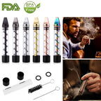 7-in-1 Grinder Blunt Kit with Smoking Metal Tip Cleaning Brush
