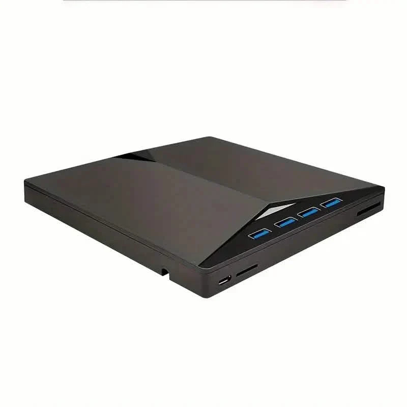7-In-1 Portable External CD/DVD Drive