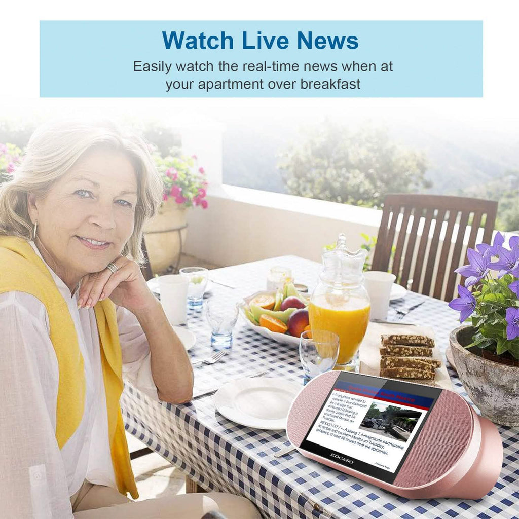 7-Inch Touch Screen Android Tablet PC with Wireless Speaker