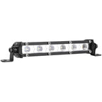 7" LED Light Bar Single Row Offroad Spot Lights