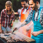 7-Piece Set: Stainless Steel BBQ Grilling Utensil Tools
