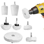 7-Pieces Set: Wheels Polishing Pads Car Buffing