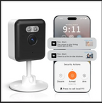 3MP Smart Home Security Camera – Night Vision, Two-Way Audio, Motion Detection, Alexa Compatible